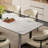 Modern simple full support rock plate dining table-1531045758