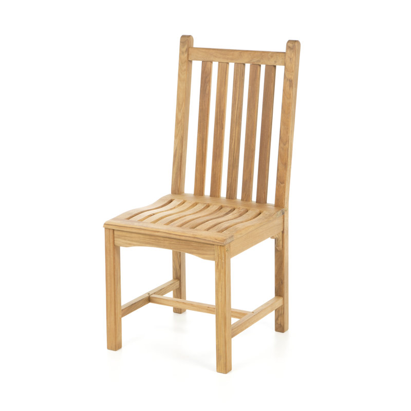 Classic Outdoor Teak Dining Side Chair