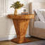 Table d'appoint ronde, table de bout à piédestal de 23,62 po