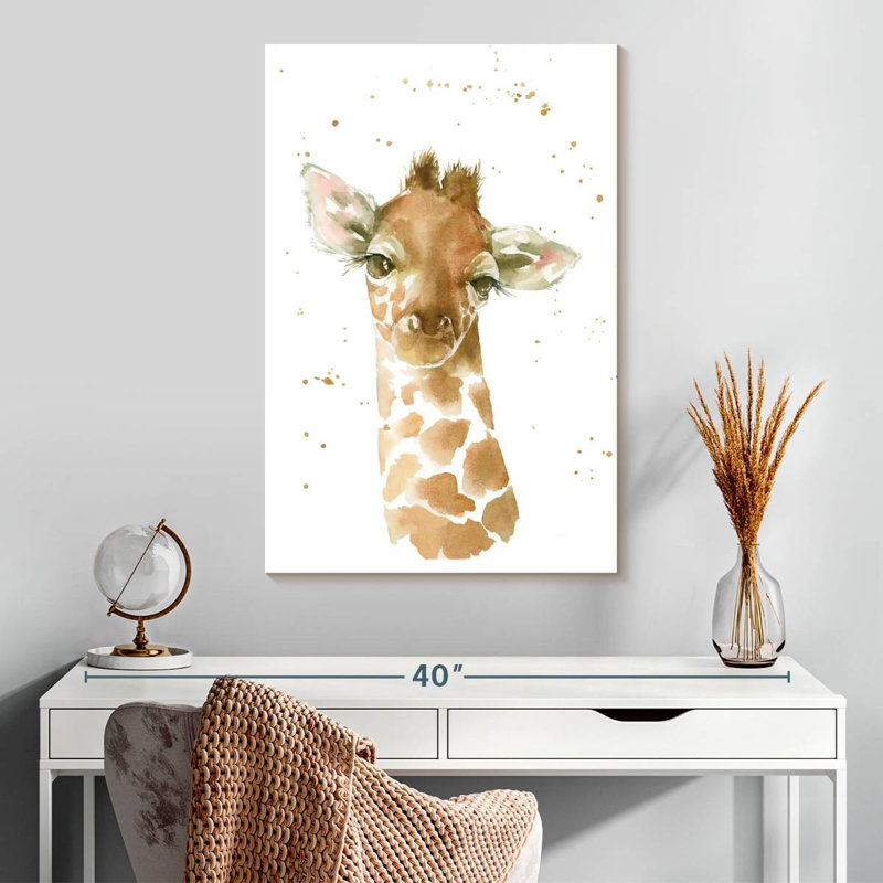 Brampt Light Baby Giraffe, 30" H x 20" W