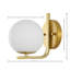 Applique murale en fer Brose-344069010