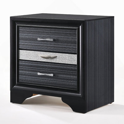 Contemporary Storage Drawers Nightstand For Bedroom, Ideal For Organizing Personal Items And Adding A Modern Touch To Your Sleeping Space
