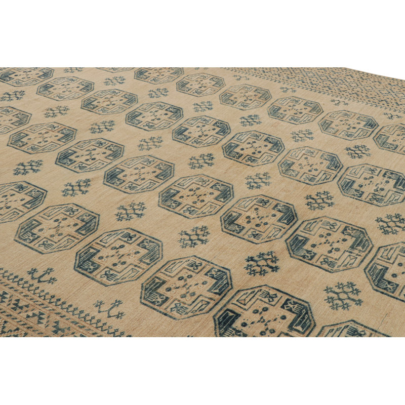 One-of-a-Kind Rectangle 10'3" x 13'7" Hand Knotted Area Rug