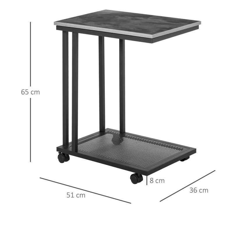 Tray Top Frame End Table