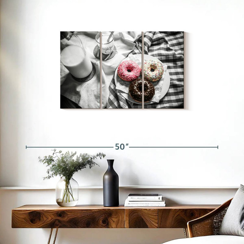 Yarlin Doughnuts, 20" H x 33" W