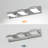 3-Lights Wall Sconce Modern Chrome LED Vanity Light