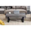 Table basse 47,2 po x 23,6 po en bois aggloméré texturé noir et gris. Autocollant texturé gris, revêtement en métal noir par pulvérisation, table basse en bois aggloméré. Présentant un style moderne et simple.