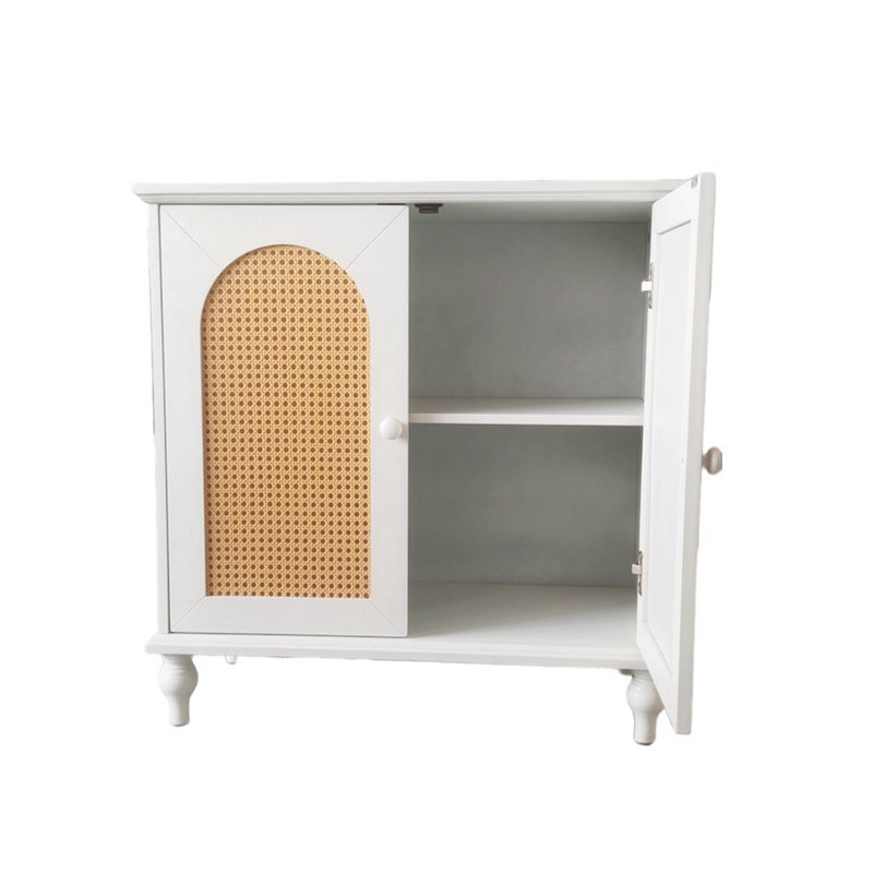 Buffet en rotin avec buffet et console en rotin