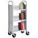 Fortress 46'' H x 32'' W Book Cart with Wheels