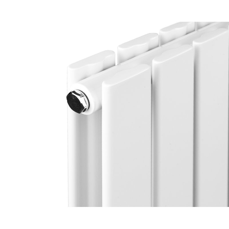 Horizontal Flat Panel Radiators, White, 60cm H x 142.8cm W x 5.8cm D