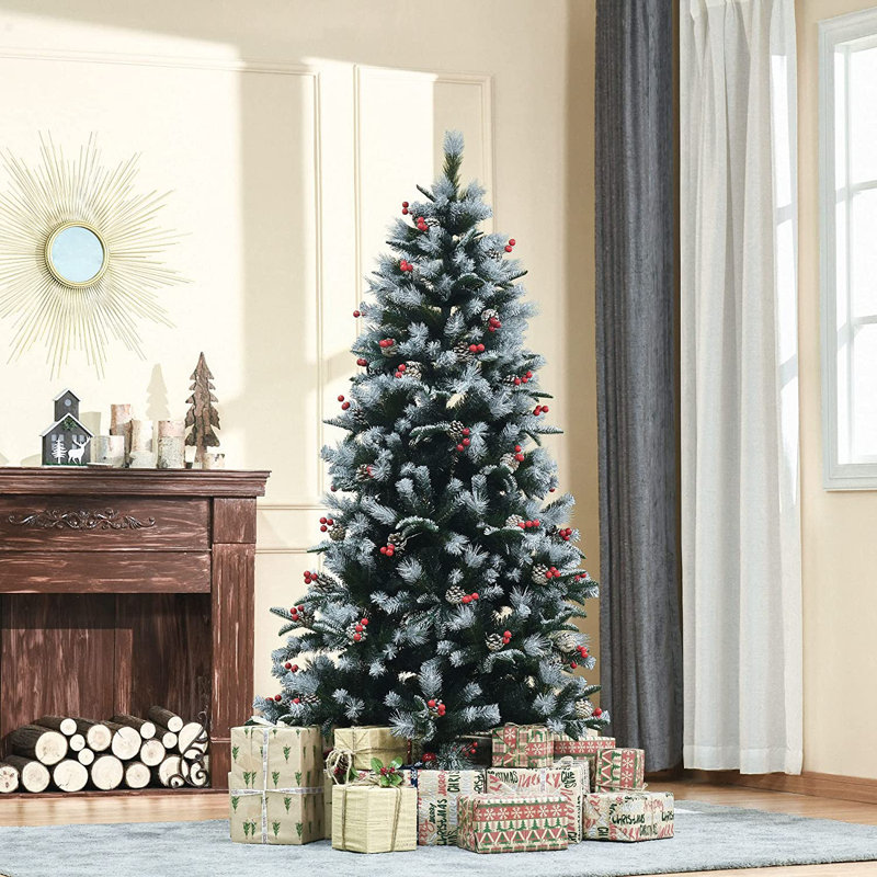 Artificial Pine Christmas Tree, 6' H