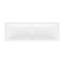 Rossendale 107 Rectangular 41-7/8" Undermount or Drop-in Lavatory Sink in Volcanic Limestone with Internal Overflow