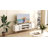 Kassiani  TV Stand for TVs up to 65'',Entertainment Center Sliding  Door-159231431