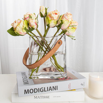 Glass Handbag Vase