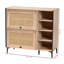 Armoire à chaussures Baxton Studio Malcolm