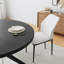 Ensemble de table de salle à manger 5 pièces avec 4 chaises modernes-672106092