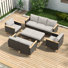 Tuule 9 Piece Sofa Seating Group with Cushions