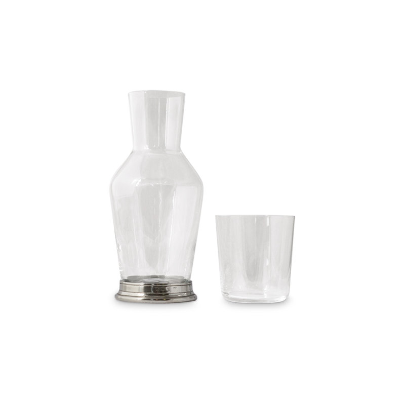 Bedside 2 - Piece Glass Carafe Set
