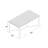 Maksymilian Glam Cross-Legs Coffee Table-1472539702-1449171112