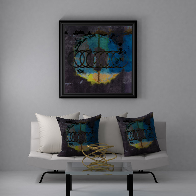 Housse et insert de coussin carré tendance à la mode, 18" x 18"