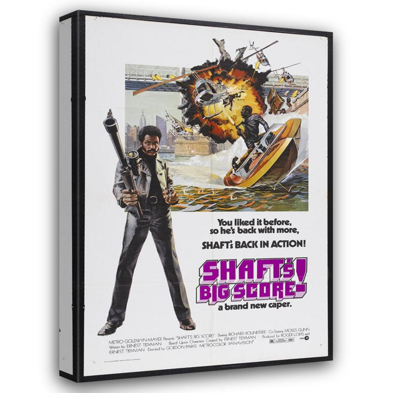 Shaft's Big Score, H 24 po x l 16 po