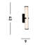 Aaidah LED Flush Mounted Sconce-1051671144