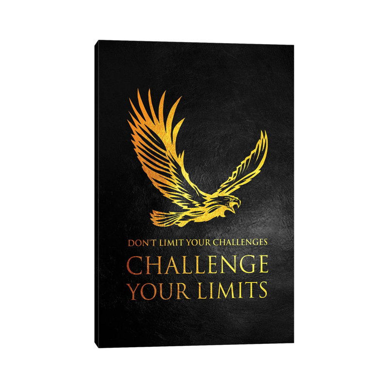 Challenge Your Limits by Adrian Baldovino - Wrapped Canvas Painting, 66.04 cm H x 45.72 cm W x 1.91 cm D