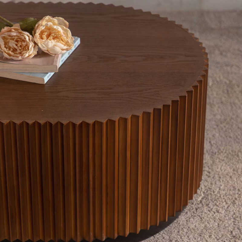 Round Nesting Coffee Table Set