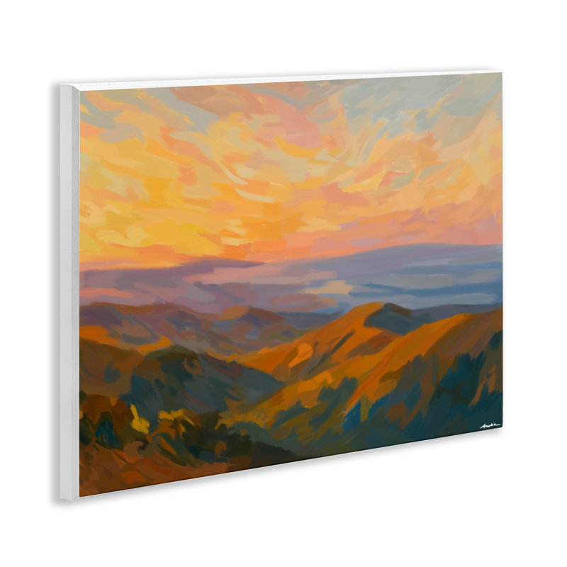 «California Sunset Landscape» par Amelia Noyes