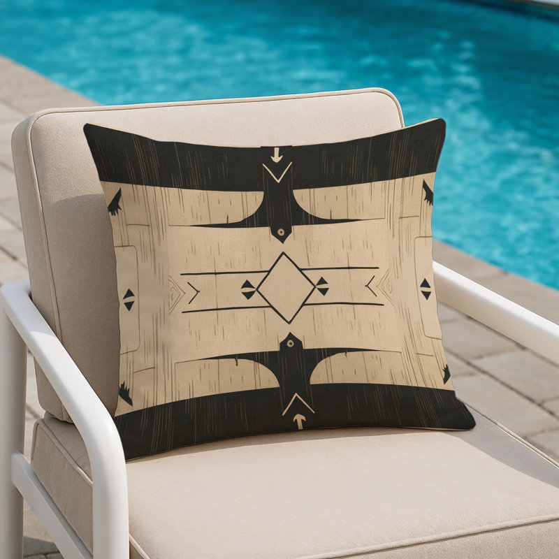Chateau Charm Indoor And Outdoor Pillow, Square 18"