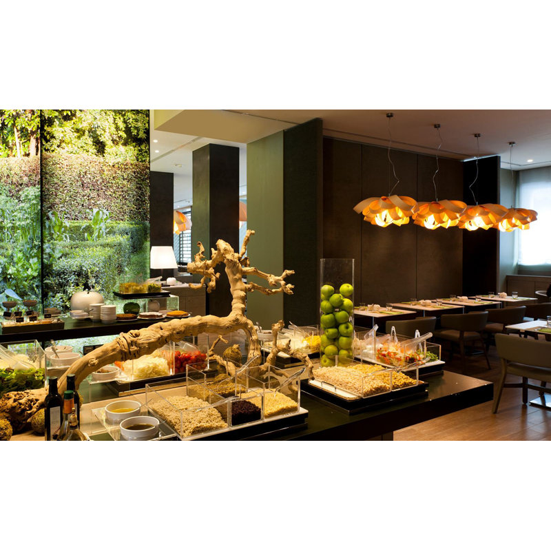 Agatha 1 - Light Pendant, 30" H x 55" W x 56.7" D, Yellow, E26 Base