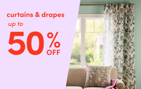 curtains & drapes clearance