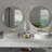 Morena Round Bathroom Mirror Vanity Mirror Accent Circle Mirror for Wall Decor/bathroom/bedroom Living Creative-88887058-88887060