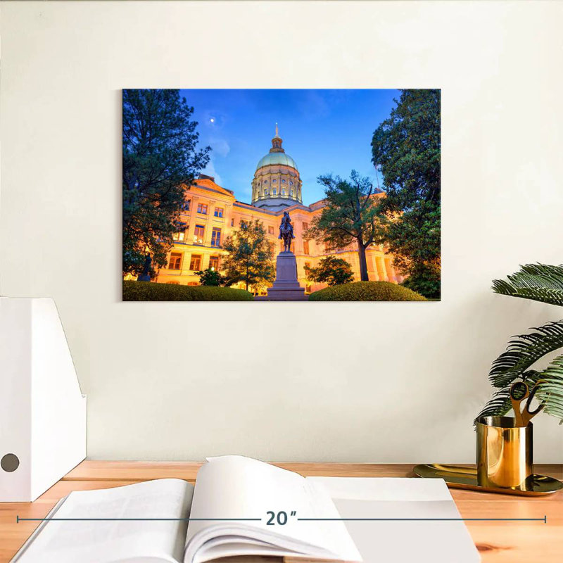 Capitole de Georgia State, H 8 po x l 12 po