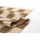 Freya Checkered Hand Woven Wool Rug