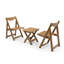 Ensemble de chaise et table d'extérieur Hips
