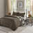 Rustic Reversible Bedding Sets, Microfiber Quilt For Home Decor