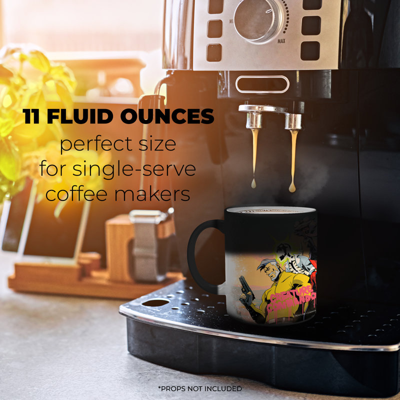 Creature Commandos (Key Art) Heat Sensitive Morphing Mug
