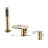 Single Handle Bathroom Roman Tub Faucet Waterfall-99852717