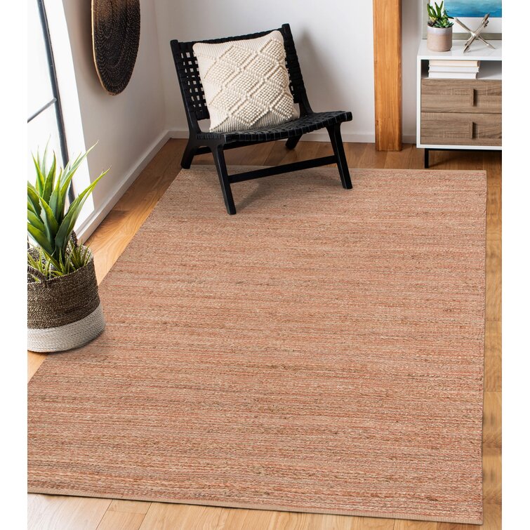 Orange Stripes Indoor Door Mat - Colorful Sisal Rug