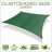 Colourtree Sun Shade Sail Rectangle Canopy Fabric Cloth Screen, Water Permeable & UV Block UPF50-54246435-90741916