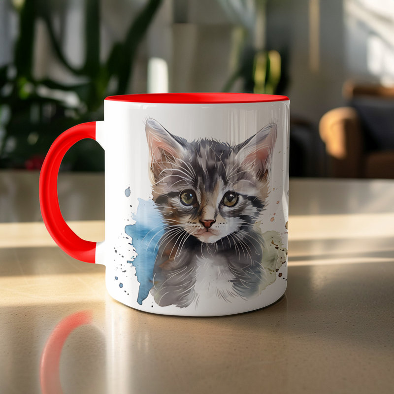 Mug, 2, Red