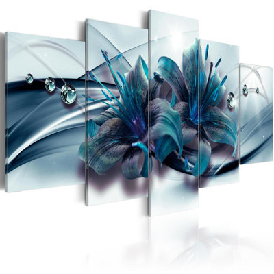 Floral Botanical - 5 pièces sur toile tendue