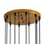 Flitwick 10 - Light Dimmable Tiered Chandelier