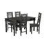 Table de salle à manger en bois de teck Aarohi-452786086-467406593