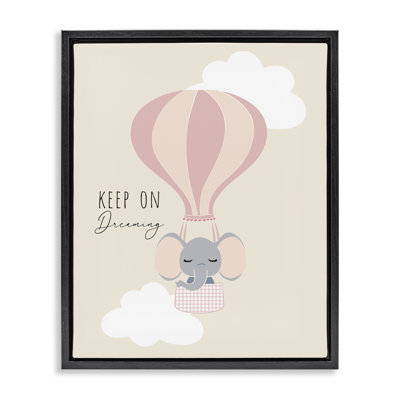 Inspiring Keep On Dreaming Floating Frame, design by Chen Alyesh