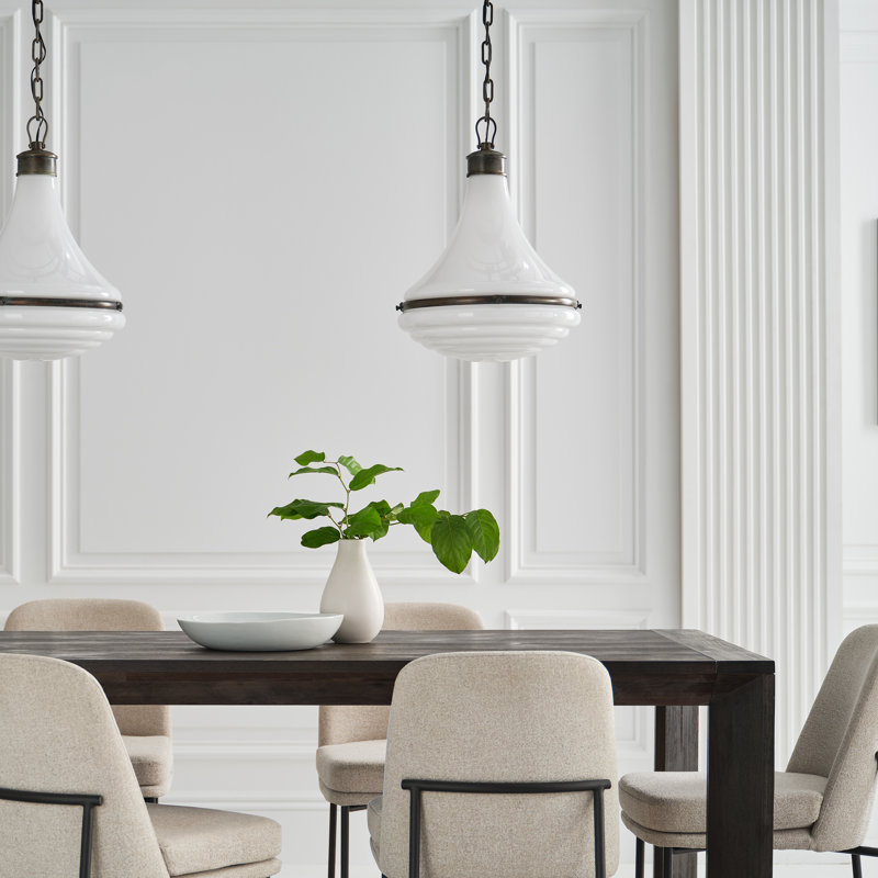 Wesley 1 - Light Pendant, Hand-Rubbed Antique Brass