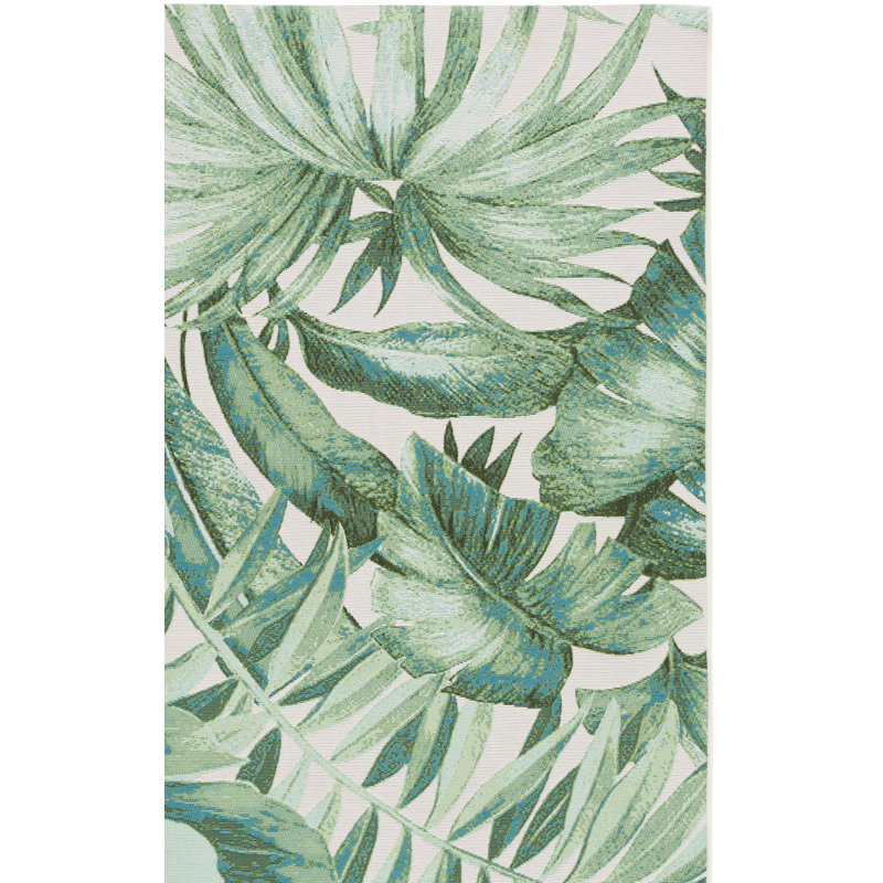 Adesola 500 Performance Floral Indoor/Outdoor Area Rug, Runner 2'8" x 10'5"