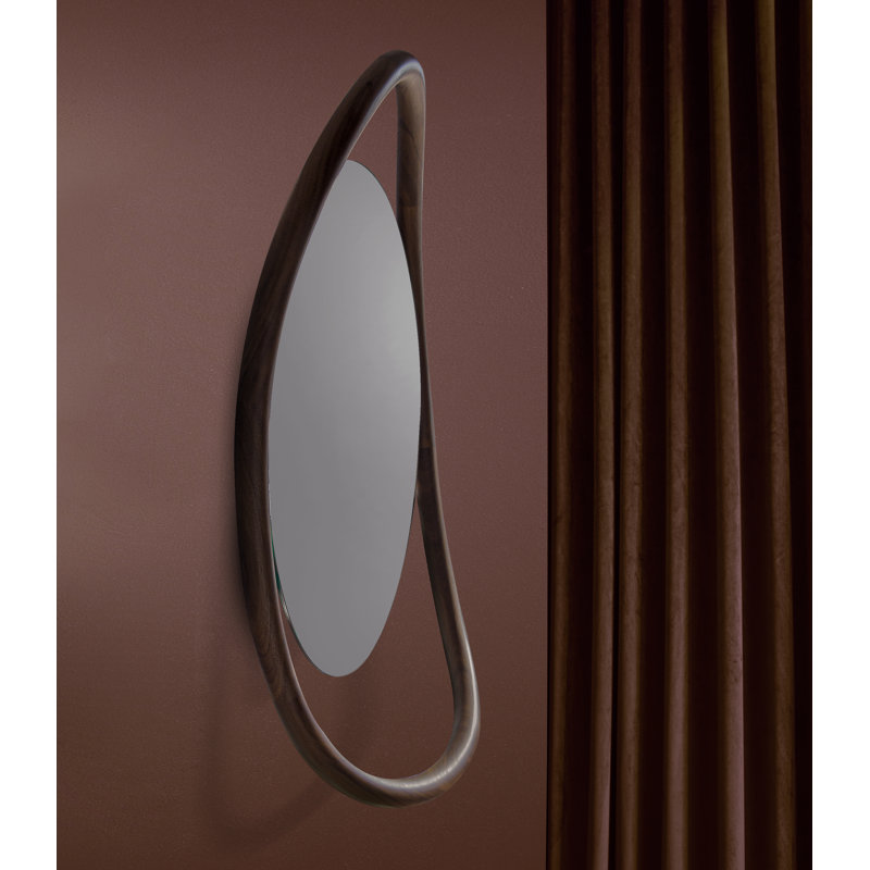 Unut Novelty Solid Wood Wall Mirror