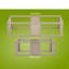 Connecteur pour enclos modulaire empilable Deneishia-88245601-88358693
